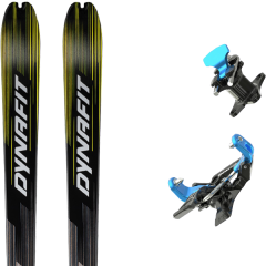comparer et trouver le meilleur prix du ski Dynafit Rando mezzalama black/yellow + atacco gara blue noir sur Sportadvice