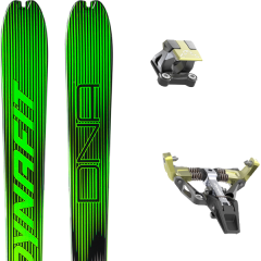 comparer et trouver le meilleur prix du ski Dynafit Rando dna + low tech race 115 manu black/yellow noir/vert/rose sur Sportadvice