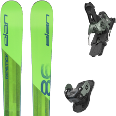 comparer et trouver le meilleur prix du ski Elan Alpin ripstick 86 t + warden mnc 13 n oil green vert sur Sportadvice