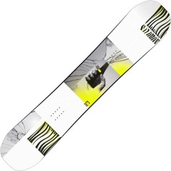 comparer et trouver le meilleur prix du ski Salomon The villain blanc/jaune/noir sur Sportadvice