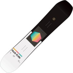 comparer et trouver le meilleur prix du snowboard Salomon Huck knife noir/blanc/multicolore sur Sportadvice