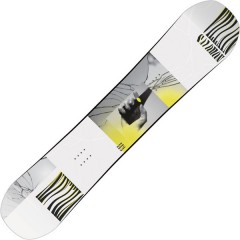 comparer et trouver le meilleur prix du snowboard Salomon The villain grom blanc/jaune sur Sportadvice