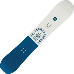 comparer et trouver le meilleur prix du snowboard K2 Broadcast beige/bleu sur Sportadvice