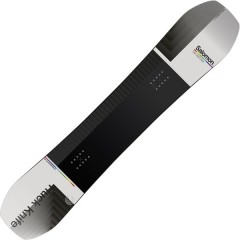 comparer et trouver le meilleur prix du snowboard Salomon Huck knife noir/blanc sur Sportadvice