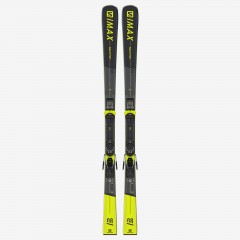 comparer et trouver le meilleur prix du ski Salomon Pack de skis e s/max 8 + fixations m10 gw l80 gy/ye/b sur Sportadvice