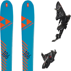 comparer et trouver le meilleur prix du ski Fischer Rando hannibal 106 carbon + kingpin mwerks 12 100-125mm blk/red bleu sur Sportadvice