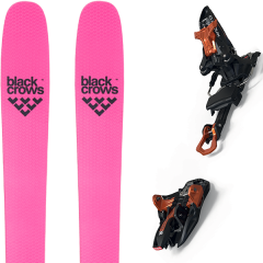 comparer et trouver le meilleur prix du ski Black Crows Rando corvus freebird + kingpin 13 100-125 mm black/cooper rose sur Sportadvice