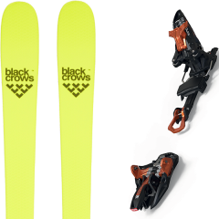 comparer et trouver le meilleur prix du ski Black Crows Rando orb freebird + kingpin 10 75-100mm black/cooper jaune sur Sportadvice