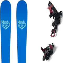 comparer et trouver le meilleur prix du ski Black Crows Rando ova freebird + kingpin 10 75-100mm black/red bleu sur Sportadvice
