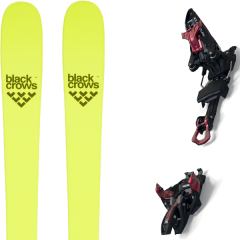 comparer et trouver le meilleur prix du ski Black Crows Rando orb freebird + kingpin 13 75-100mm black/red jaune sur Sportadvice