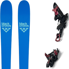 comparer et trouver le meilleur prix du ski Black Crows Rando ova freebird + kingpin 13 75-100mm black/red bleu sur Sportadvice