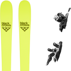 comparer et trouver le meilleur prix du ski Black Crows Rando orb freebird + summit 12 100 mm jaune sur Sportadvice