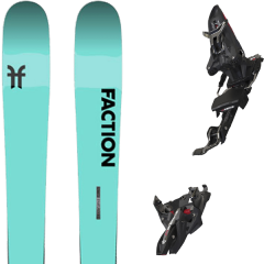 comparer et trouver le meilleur prix du ski Faction Alpin 1.0 x + kingpin mwerks 12 75-100mm blk/red vert sur Sportadvice