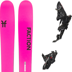 comparer et trouver le meilleur prix du ski Faction Alpin 2.0 x + kingpin mwerks 12 75-100mm blk/red rose sur Sportadvice