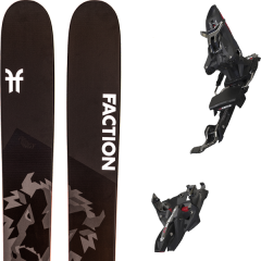 comparer et trouver le meilleur prix du ski Faction Alpin prodigy 4.0 + kingpin mwerks 12 100-125mm blk/red noir/gris sur Sportadvice