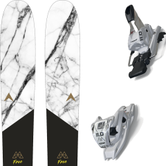 comparer et trouver le meilleur prix du ski Dynastar Alpin m-free 108 + 11.0 tcx white noir/blanc sur Sportadvice