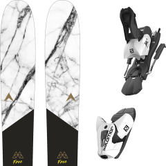 comparer et trouver le meilleur prix du ski Dynastar Alpin m-free 108 + z12 b100 white/black noir/blanc sur Sportadvice