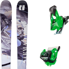 comparer et trouver le meilleur prix du ski Armada Alpin arv 86 uni + tyrolia attack 13 gw green w/o brake 19 bleu/noir/multicolore sur Sportadvice