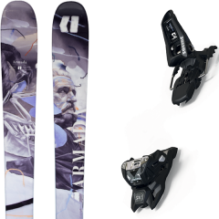 comparer et trouver le meilleur prix du ski Armada Alpin arv 86 uni + squire 11 id black bleu/noir/multicolore sur Sportadvice