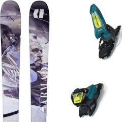 comparer et trouver le meilleur prix du ski Armada Alpin arv 86 + griffon 13 id teal/flo-yellow bleu/noir/multicolore sur Sportadvice