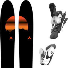comparer et trouver le meilleur prix du ski Dynastar Alpin menace pr-oto f-team + z12 b100 white/black noir/orange sur Sportadvice