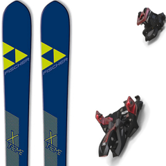 comparer et trouver le meilleur prix du ski Fischer Rando x-treme 82 + alpinist 12 black/red bleu/jaune sur Sportadvice