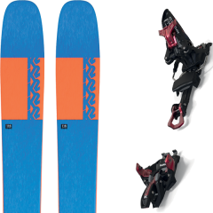 comparer et trouver le meilleur prix du ski K2 Alpin mindbender 116c + kingpin 13 100-125mm black/red bleu/orange sur Sportadvice