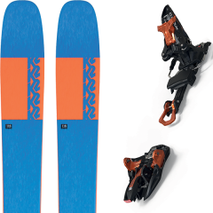 comparer et trouver le meilleur prix du ski K2 Alpin mindbender 116c + kingpin 13 100-125 mm black/cooper bleu/orange sur Sportadvice