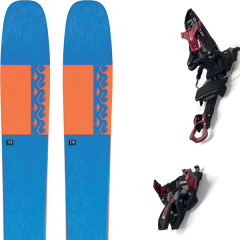 comparer et trouver le meilleur prix du ski K2 Alpin mindbender 116c + kingpin 10 100-125mm black/red bleu/orange sur Sportadvice