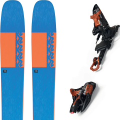 comparer et trouver le meilleur prix du ski K2 Alpin mindbender 116c + kingpin 10 100-125mm black/cooper bleu/orange sur Sportadvice