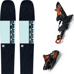 comparer et trouver le meilleur prix du ski K2 Alpin mindbender 106c alliance + kingpin 13 100-125 mm black/cooper noir/bleu sur Sportadvice