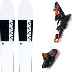 comparer et trouver le meilleur prix du ski K2 Alpin mindbender 108 ti + kingpin 13 100-125 mm black/cooper blanc/multicolore sur Sportadvice