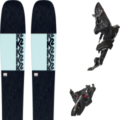 comparer et trouver le meilleur prix du ski K2 Alpin mindbender 106c alliance + kingpin mwerks 12 100-125mm blk/red noir/bleu sur Sportadvice