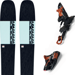 comparer et trouver le meilleur prix du ski K2 Alpin mindbender 106c alliance + kingpin 10 100-125mm black/cooper noir/bleu sur Sportadvice