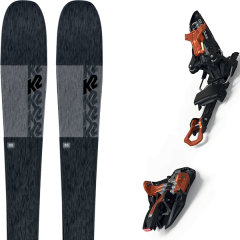 comparer et trouver le meilleur prix du ski K2 Alpin mindbender 85 alliance + kingpin 10 75-100mm black/cooper gris/noir sur Sportadvice