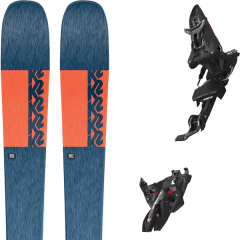 comparer et trouver le meilleur prix du ski K2 Alpin mindbender 90c + kingpin mwerks 12 75-100mm blk/red bleu/orange sur Sportadvice