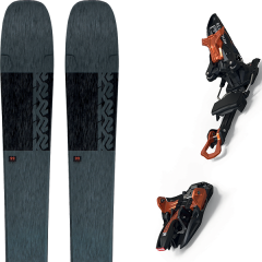 comparer et trouver le meilleur prix du ski K2 Alpin mindbender 99ti + kingpin 13 75-100 mm black/cooper gris sur Sportadvice