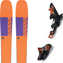 comparer et trouver le meilleur prix du ski K2 Alpin mindbender 98ti alliance + kingpin 10 75-100mm black/cooper orange/violet sur Sportadvice