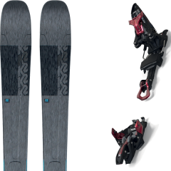 comparer et trouver le meilleur prix du ski K2 Alpin mindbender 88ti alliance + kingpin 10 75-100mm black/red multicolore/gris sur Sportadvice