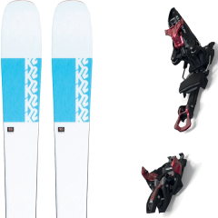 comparer et trouver le meilleur prix du ski K2 Alpin mindbender 90c alliance + kingpin 13 75-100mm black/red blanc/bleu sur Sportadvice