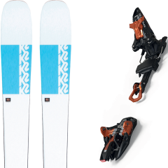 comparer et trouver le meilleur prix du ski K2 Alpin mindbender 90c alliance + kingpin 10 75-100mm black/cooper blanc/bleu sur Sportadvice
