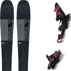 comparer et trouver le meilleur prix du ski K2 Alpin mindbender 85 alliance + kingpin 13 75-100mm black/red gris/noir sur Sportadvice