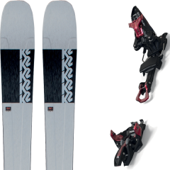 comparer et trouver le meilleur prix du ski K2 Alpin mindbender 90ti + kingpin 13 75-100mm black/red gris sur Sportadvice