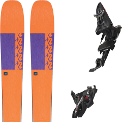 comparer et trouver le meilleur prix du ski K2 Alpin mindbender 98ti alliance + kingpin mwerks 12 75-100mm blk/red orange/violet sur Sportadvice