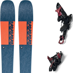 comparer et trouver le meilleur prix du ski K2 Alpin mindbender 90c + kingpin 13 75-100mm black/red bleu/orange sur Sportadvice