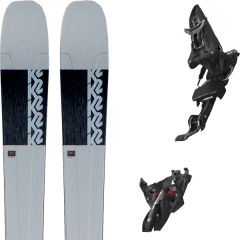 comparer et trouver le meilleur prix du ski K2 Alpin mindbender 90ti + kingpin mwerks 12 75-100mm blk/red gris sur Sportadvice