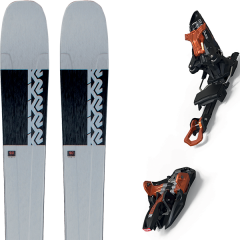 comparer et trouver le meilleur prix du ski K2 Alpin mindbender 90ti + kingpin 10 75-100mm black/cooper gris sur Sportadvice