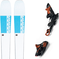 comparer et trouver le meilleur prix du ski K2 Alpin mindbender 90c alliance + kingpin 13 75-100 mm black/cooper blanc/bleu sur Sportadvice