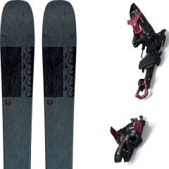 comparer et trouver le meilleur prix du ski K2 Alpin mindbender 99ti + kingpin 10 75-100mm black/red gris sur Sportadvice