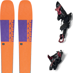 comparer et trouver le meilleur prix du ski K2 Alpin mindbender 98ti alliance + kingpin 10 75-100mm black/red orange/violet sur Sportadvice